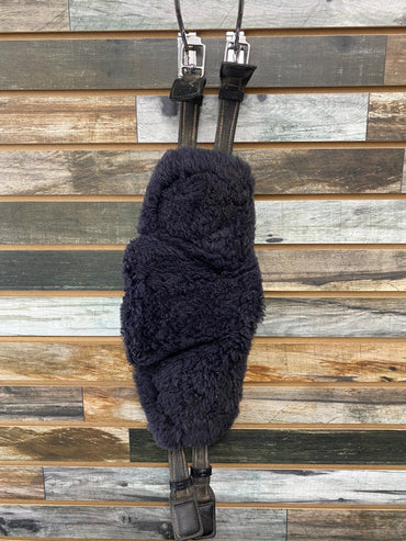 USED Stubben Dressage Stretch Leather Girth 70” Black/Black