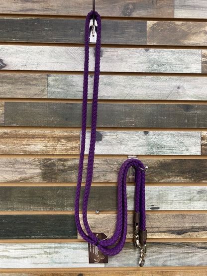 USED No Brand Mule Tape Reins  Purple