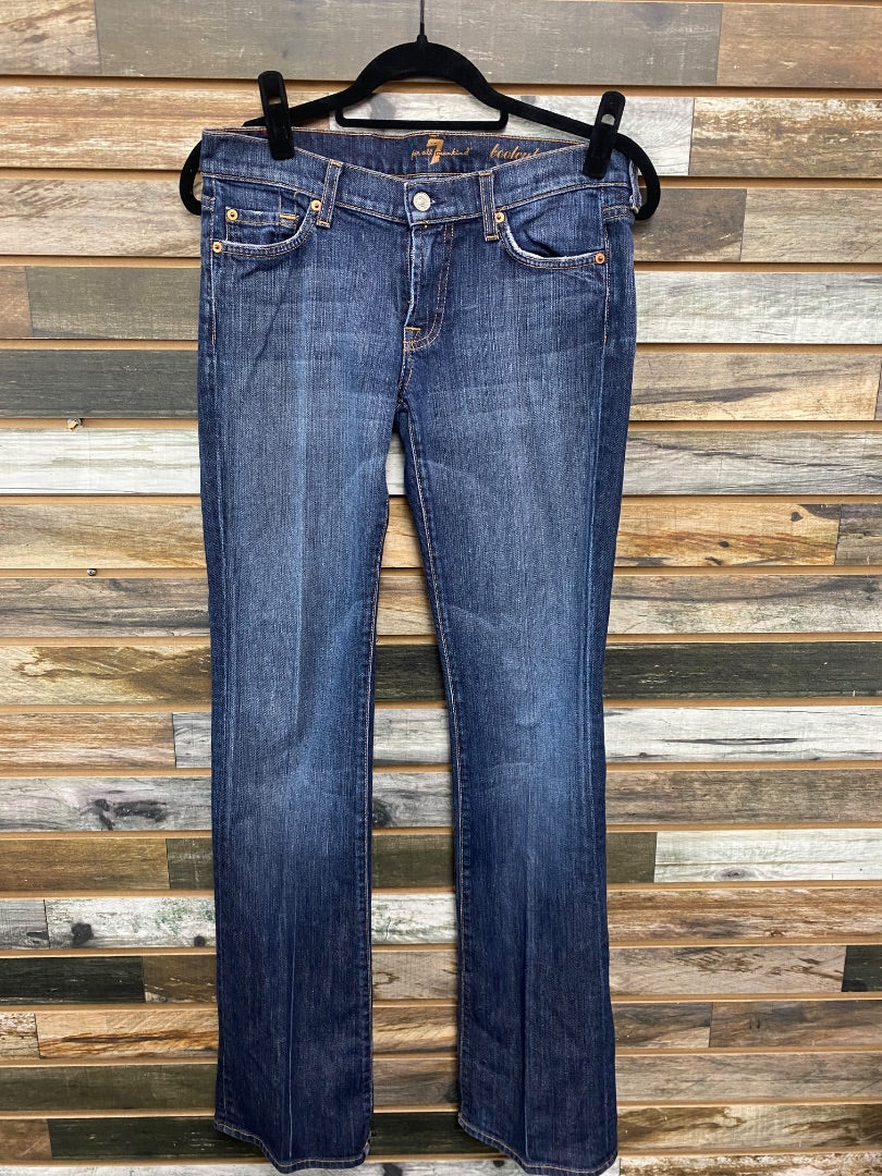 USED 7 For all Mankind Bootcut 29 Denim