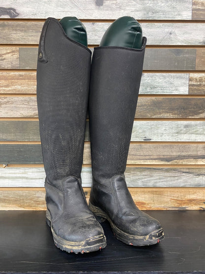 USED Mountain Horse Fleece Lined Tall Boots 5 1/2-6 Black