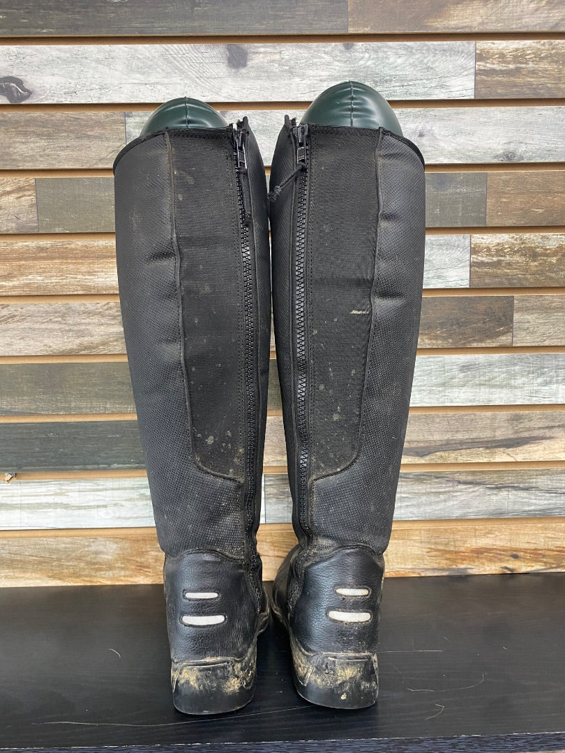 USED Mountain Horse Fleece Lined Tall Boots 5 1/2-6 Black