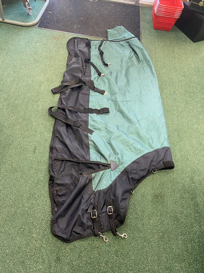 USED Schneiders 200g Blanket 80" Green