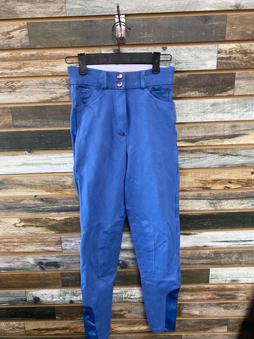 USED Piper By Smartpak Ladies English Breeches 24R Blue