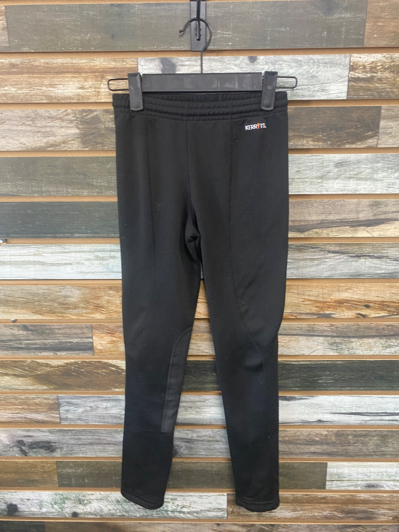 USED Kerrits Youth Riding Tights Medium Black