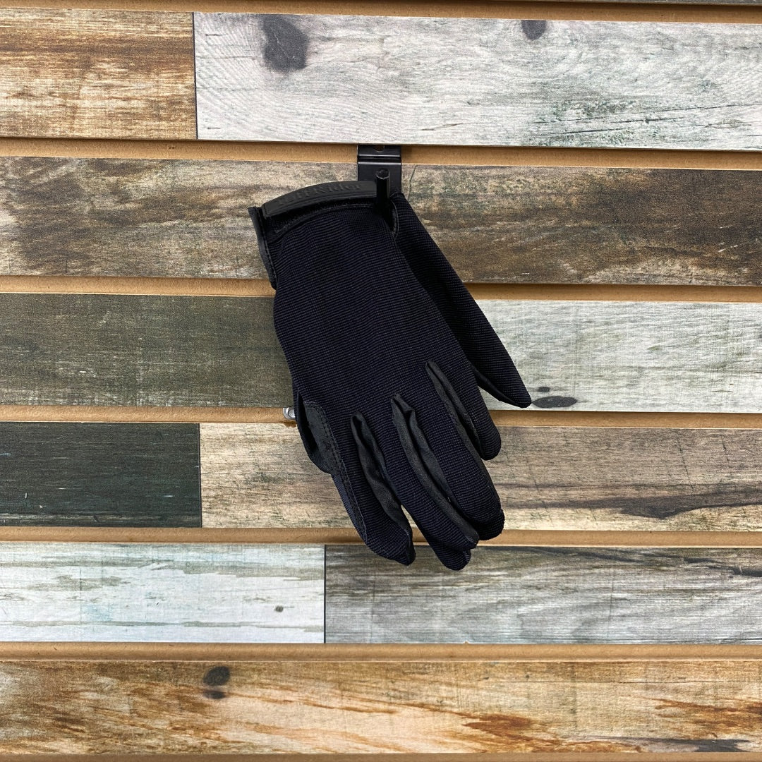 USED TuffRider Ladies English Riding gloves 8" Black