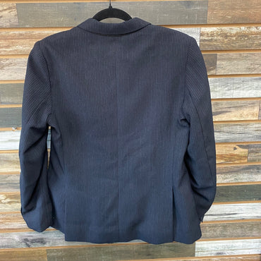 USED Devon-Aire Ladies English Show Apparel 16" Navy Pin Stripe