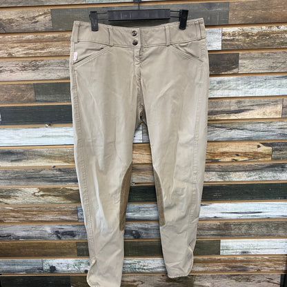 USED Tailored Sportsman Ladies English Breeches 32R Tan