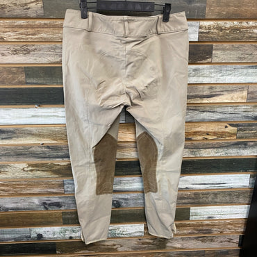 USED Tailored Sportsman Ladies English Breeches 32R Tan