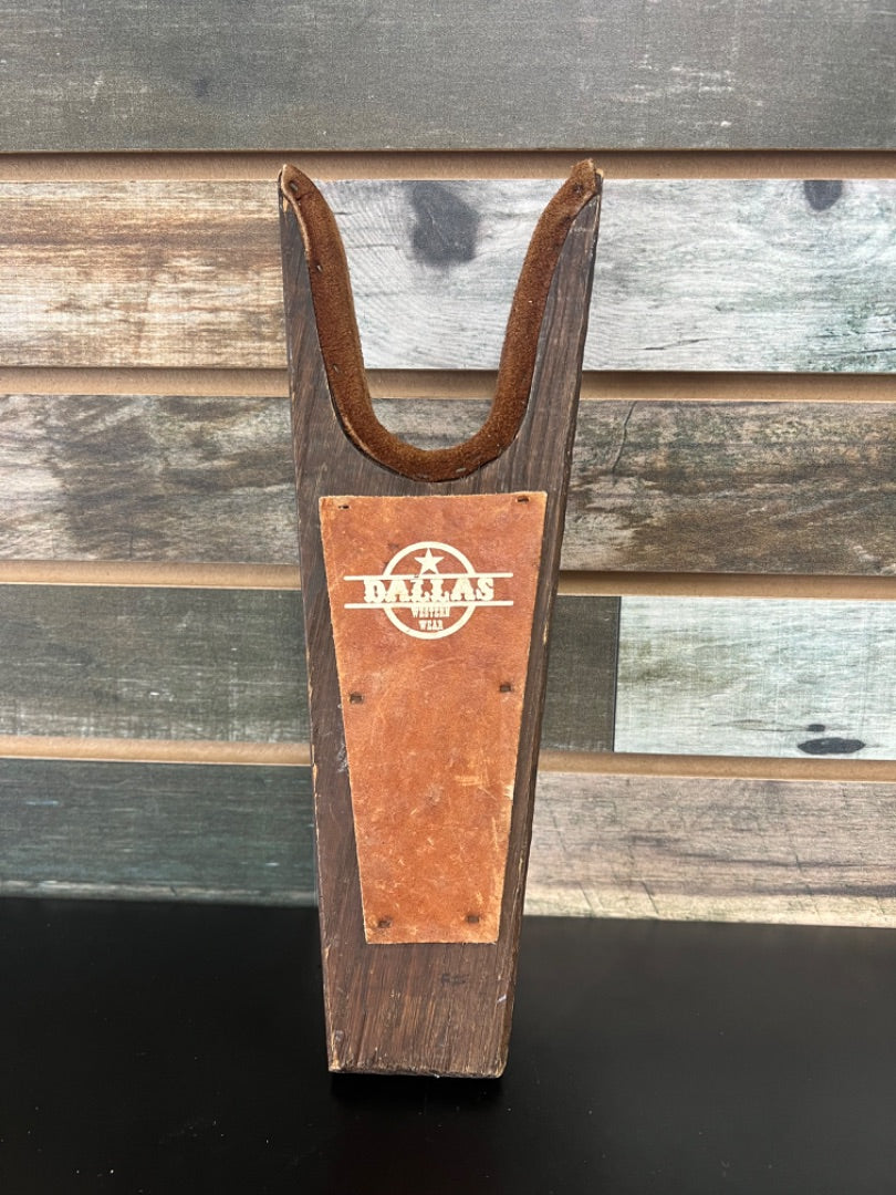 USED Dallas Western Boot Jack