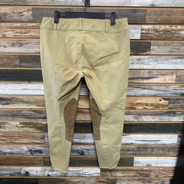 USED Tailored Sportsman Ladies English Breeches 32R Tan
