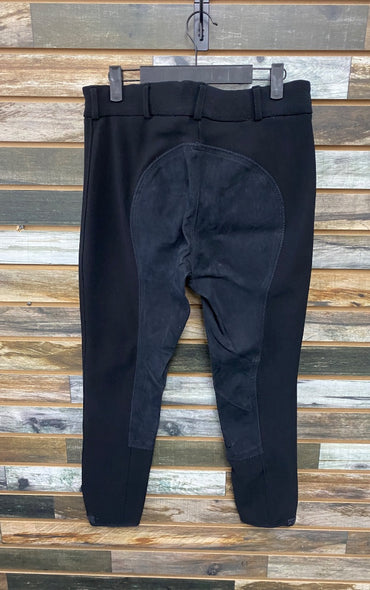 USED Tuffrider Ladies English Fullseat Breech 32 Black