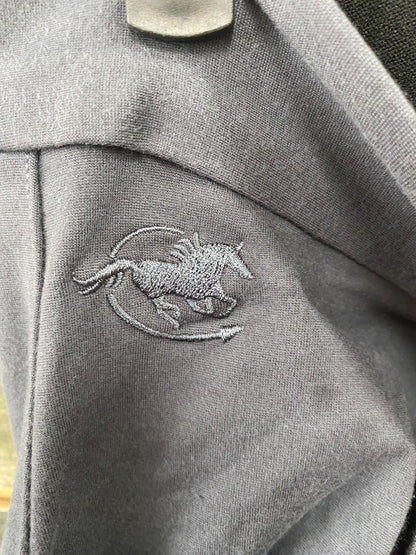 USED Smartpak Piper Ladies English Fullseat Breech 34 Grey