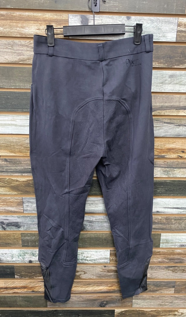 USED Smartpak Piper Ladies English Fullseat Breech 34 Grey