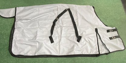 USED Gatsby 1200D Waterproof Turnout Sheet 75" Grey