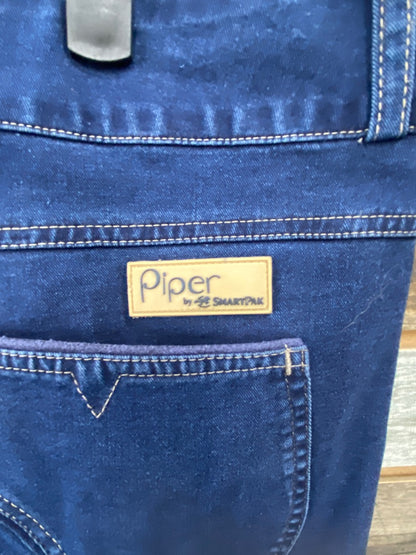 USED Smartpak Piper Ladies English KnnePatch Breech 34 Denim