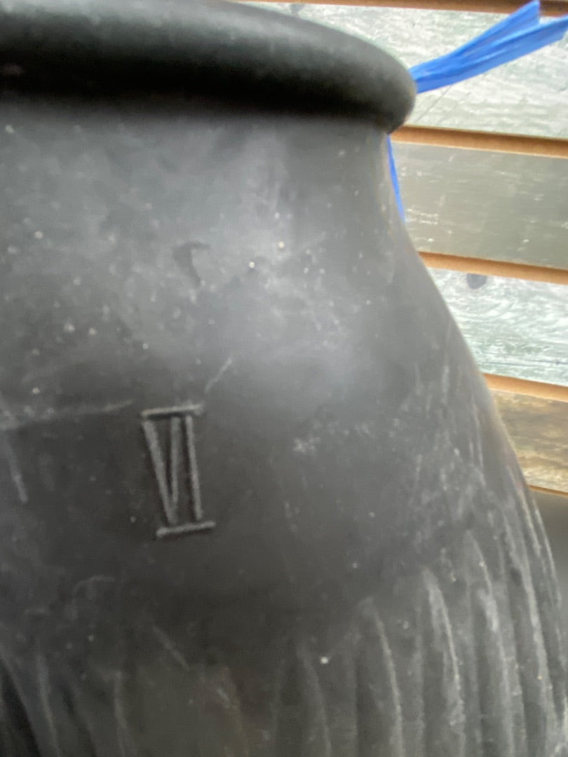 USED KL Select Pull On Bell Boots XXL Black