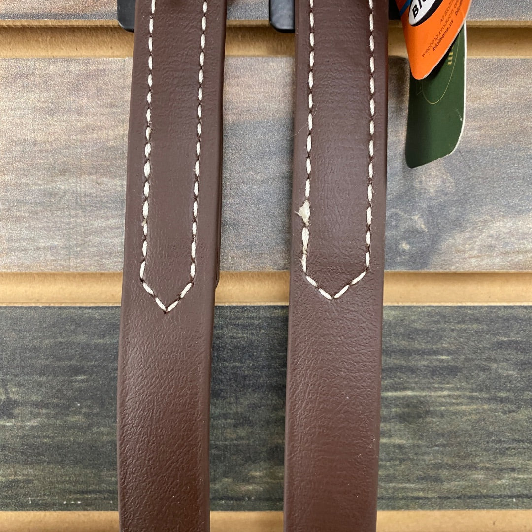USED Berlin Custom Leather Stirrup Leathers 55" Brown