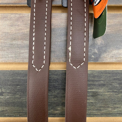 USED Berlin Custom Leather Stirrup Leathers 55" Brown