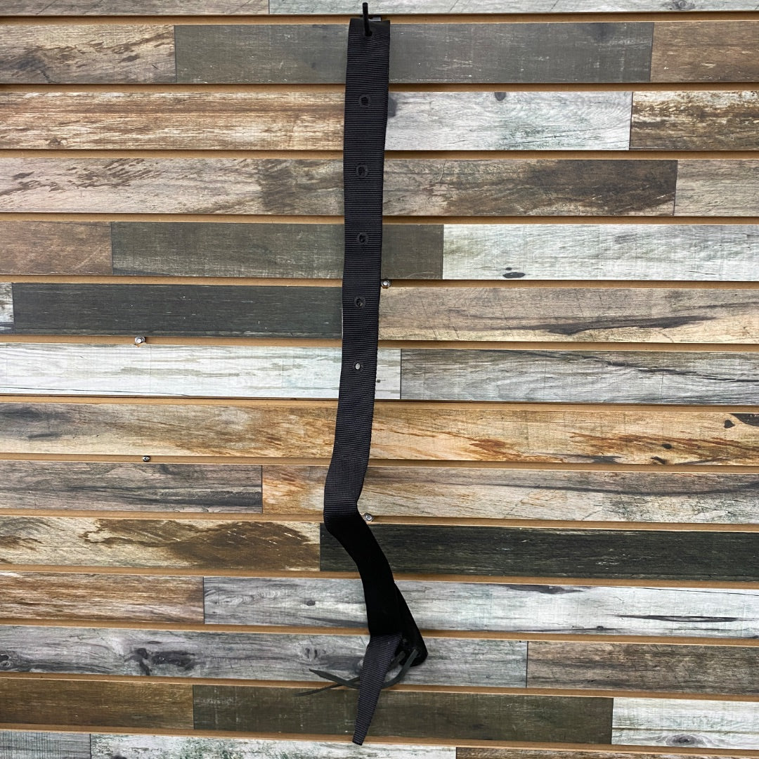 USED No Brand Nylon Latigo  Black