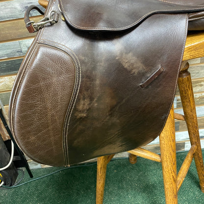 USED Collegiate All Purpose Saddle 18" Medium OIl