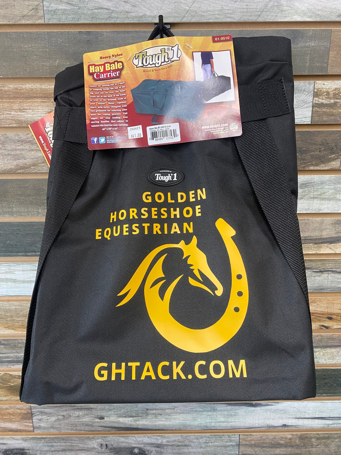 Golden Horseshoe Condura Hay Bale Bag