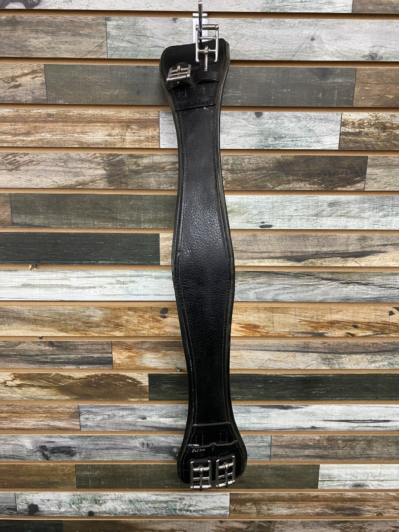 USED Henri De Rivel Dressage Girth Leather 32" Dark Oil