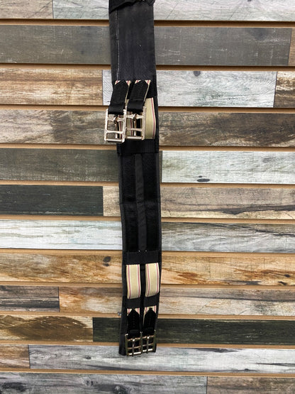 USED  Nylon Dressage Girth 28" Black