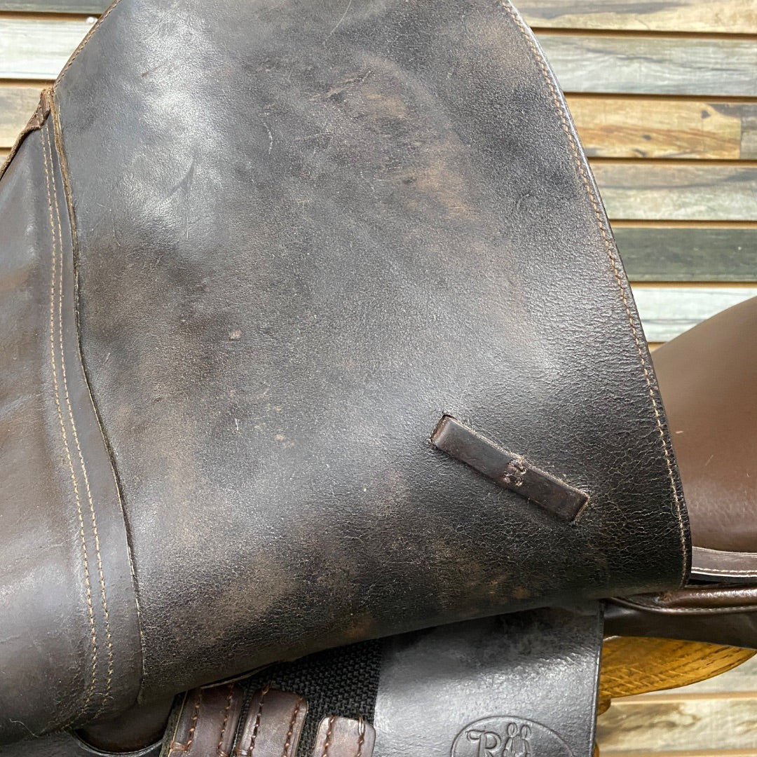 USED Collegiate All Purpose Saddle 18" Medium OIl