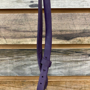 USED Nunn Finer Ladies English Spur Straps OS Purple