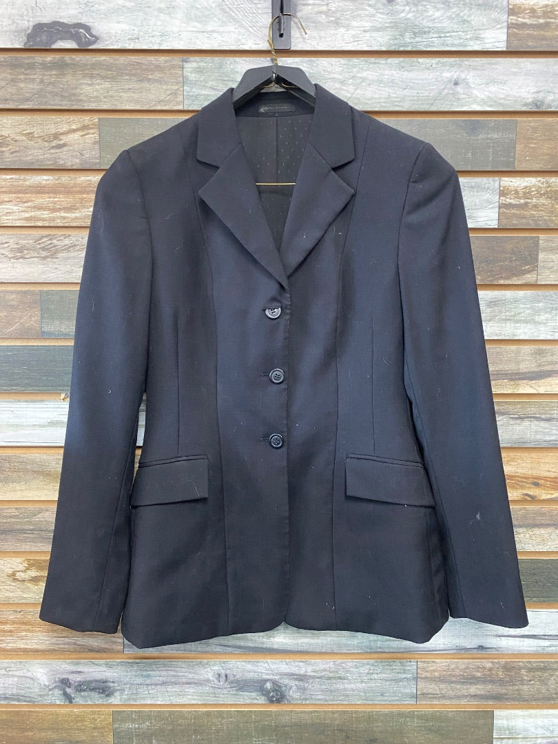 USED RJ Classics Ladies Show Coat 4L Black