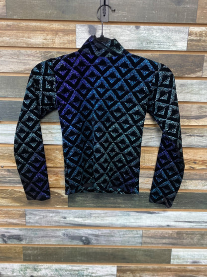 USED Hobby Horse Youth Western Show Top Small Multicolor