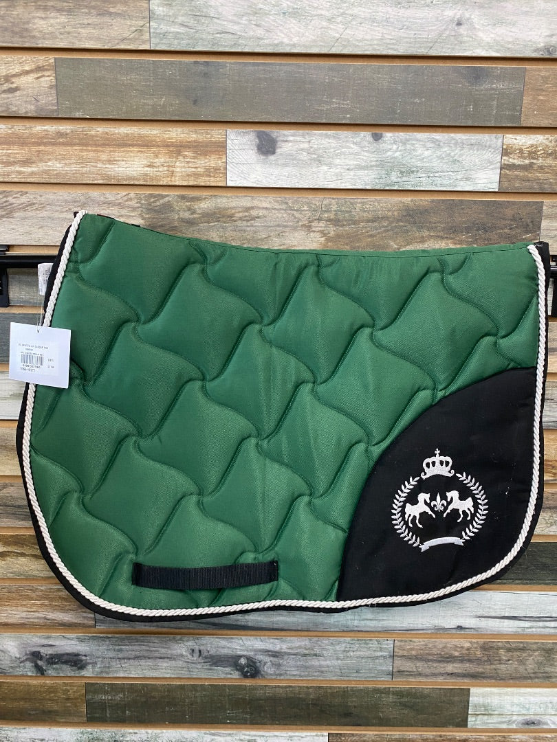 USED Equine Couture All Purpose Saddle Pad Full Green