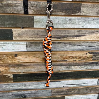 USED Little Paint Lead Rope Horse Black/Orange/White