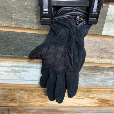 USED Equistar Youth English Riding gloves 5 Black
