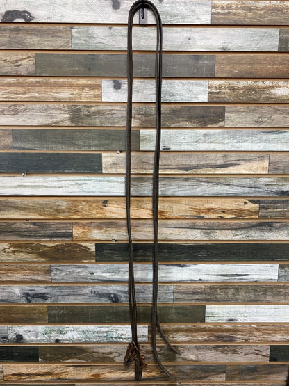 USED Schutz Split Reins w/ Water Loops Heavy Dark Oil