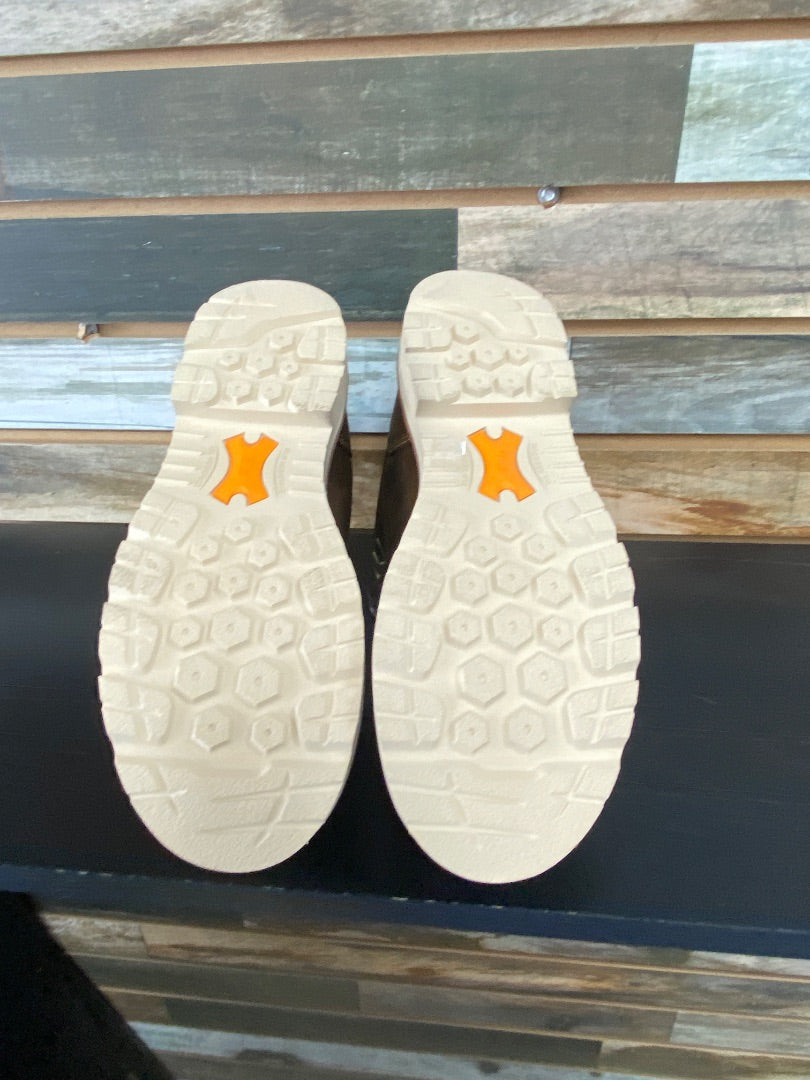 USED Ariat Rebar Lift H2O Round Toe 8.5 Wide Brown