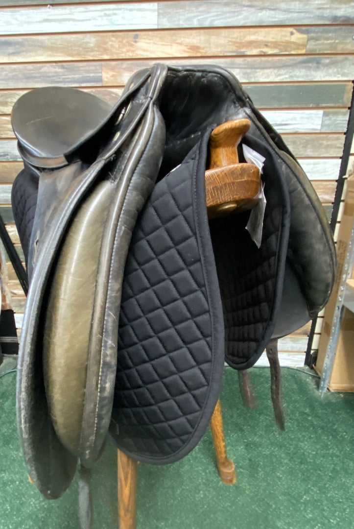 USED Passier Grand Gilbert Dressage Saddle 18" Black