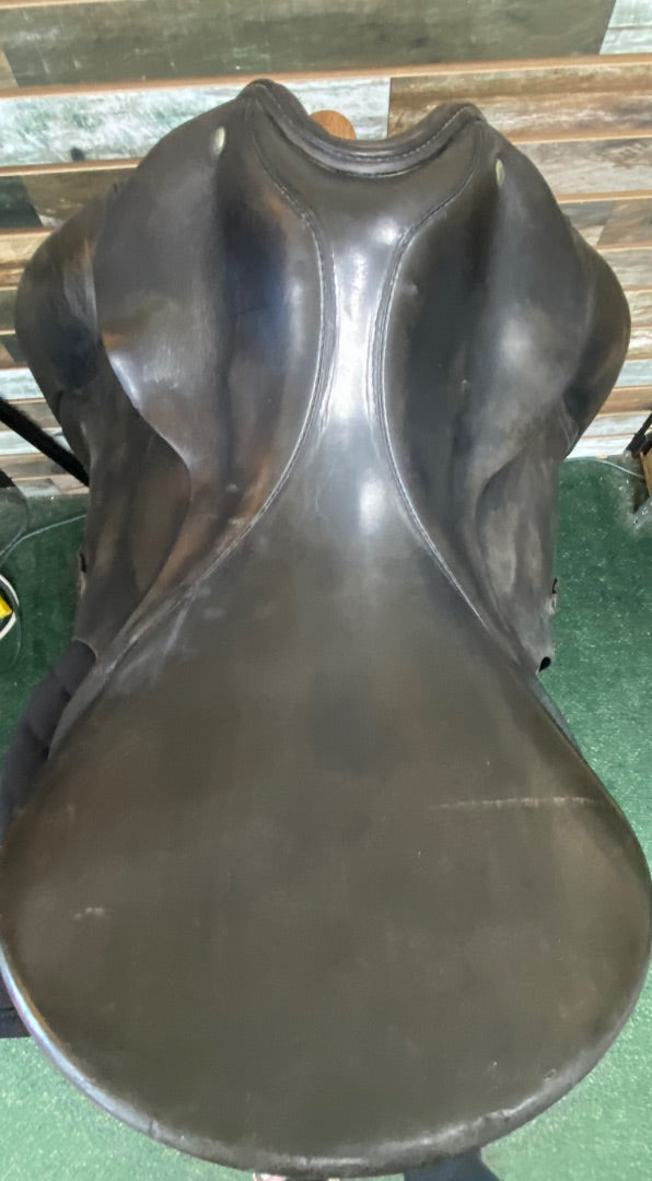 USED Passier Grand Gilbert Dressage Saddle 18" Black