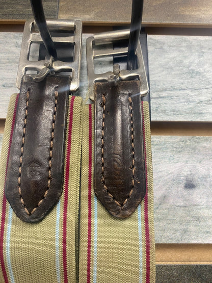 USED Crump English Leather Girth 46” Dark Oil