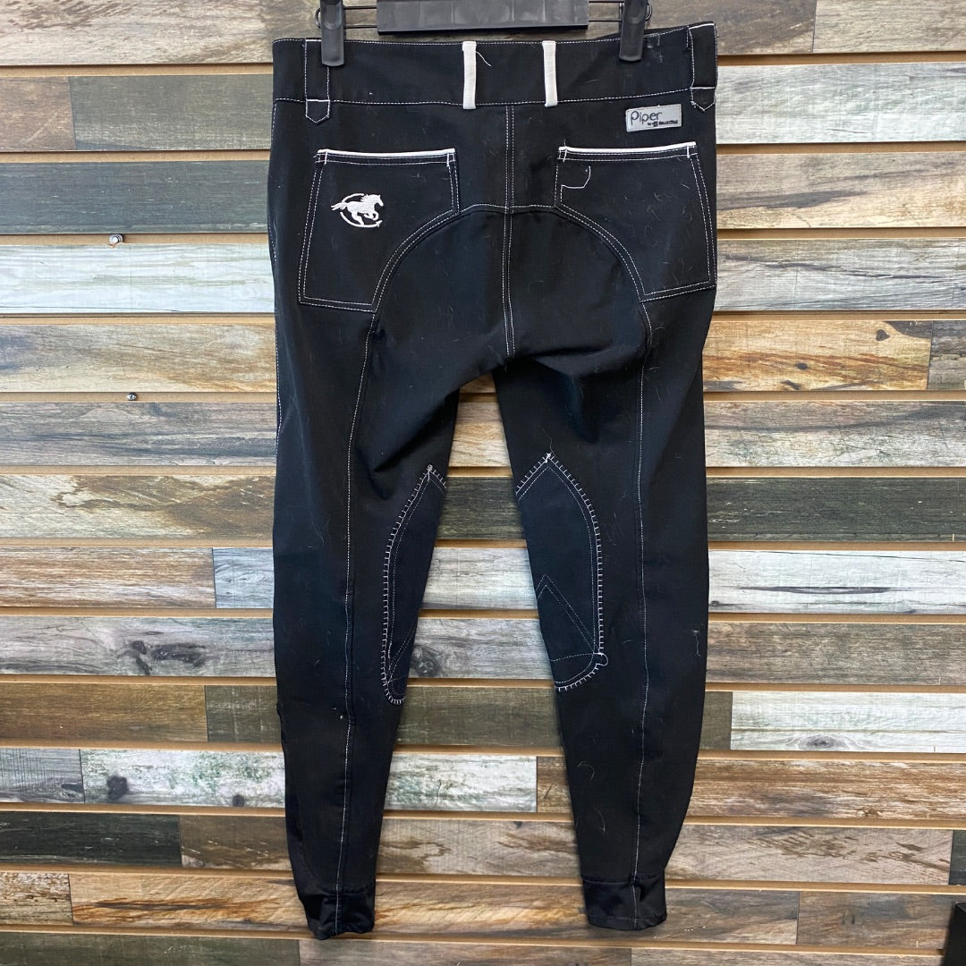 USED Smartpak Ladies English Breeches 28L black