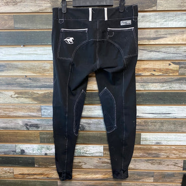USED Smartpak Ladies English Breeches 28L black