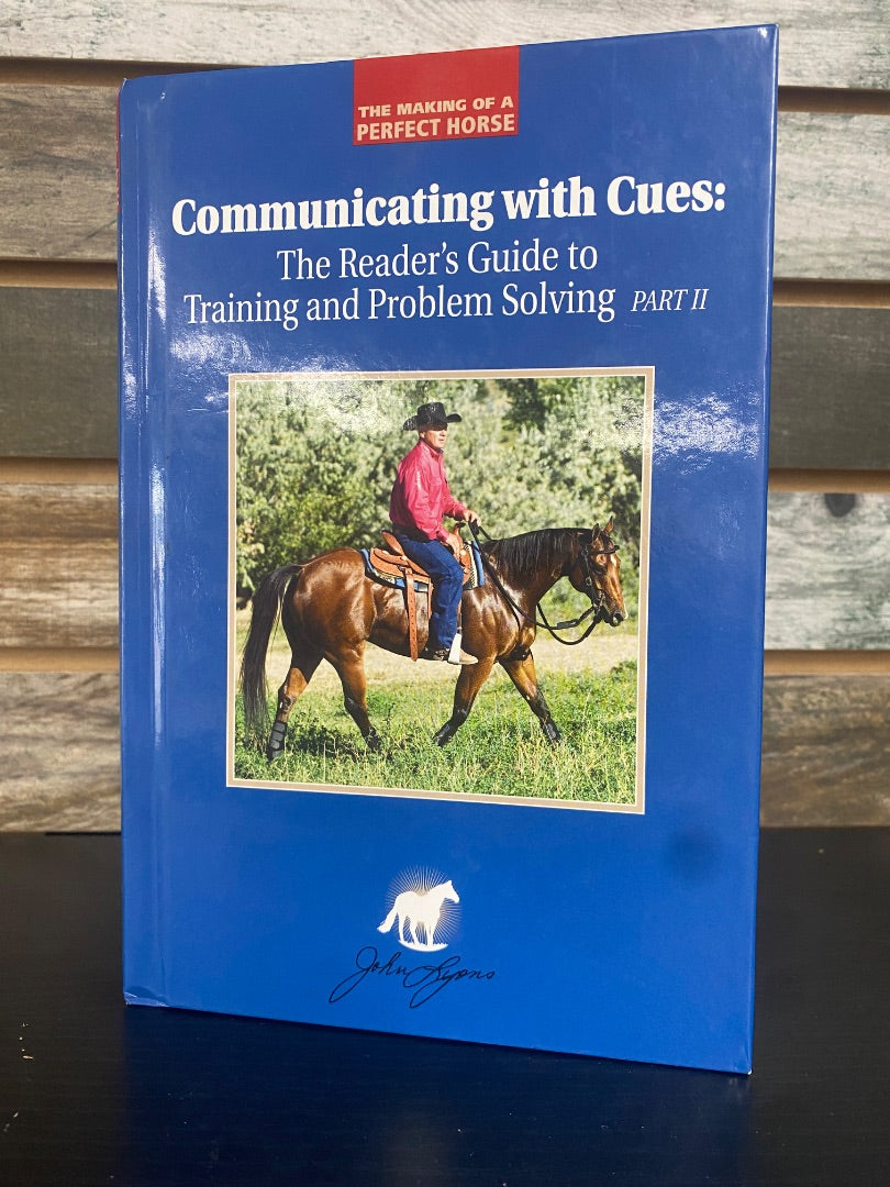 USED John Lyons Communicating With Cues Part II 9” x 6” Blue