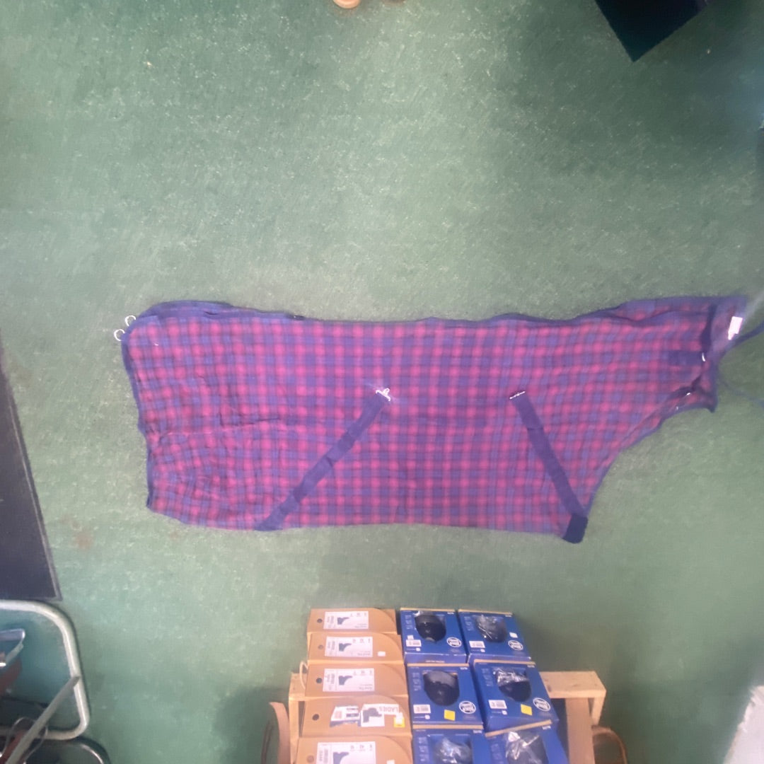 USED No Brand Stable Sheet 84'' Purple