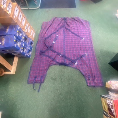 USED No Brand Stable Sheet 84'' Purple