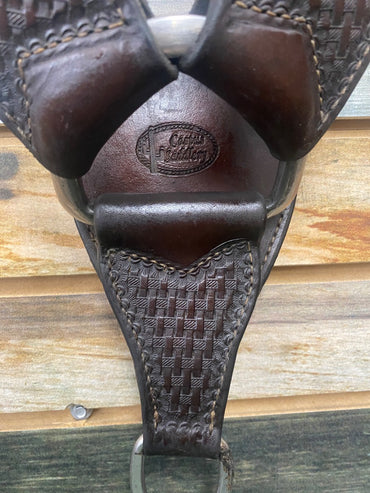 USED Cactus Saddlery 2" Western Breast Collar Horse Dark Oil