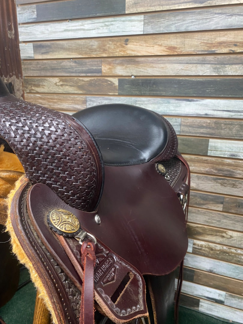 USED Circle Y Arrow Creek Trail Saddle 16" Walnut