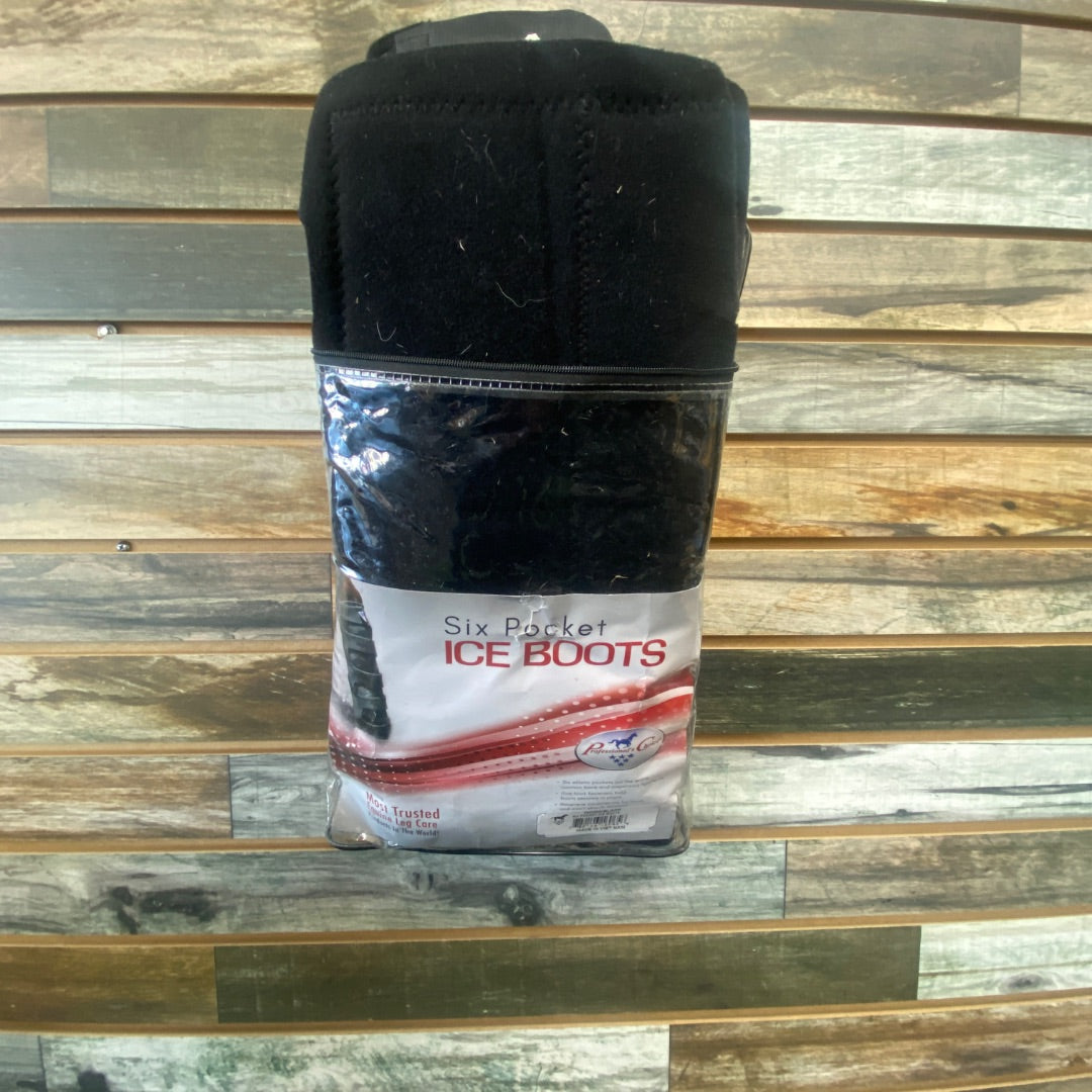 USED Professional’s Choice Ice Boots (3) Horse Black