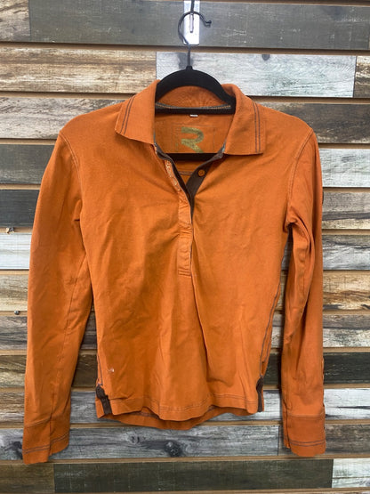 USED Gersemi Long Sleeve Button-Down Polo – Small