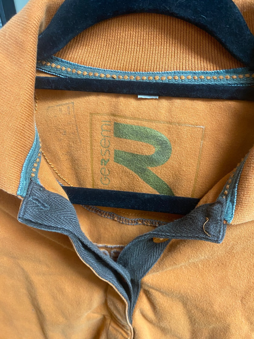 USED Gersemi Long Sleeve Button-Down Polo – Small