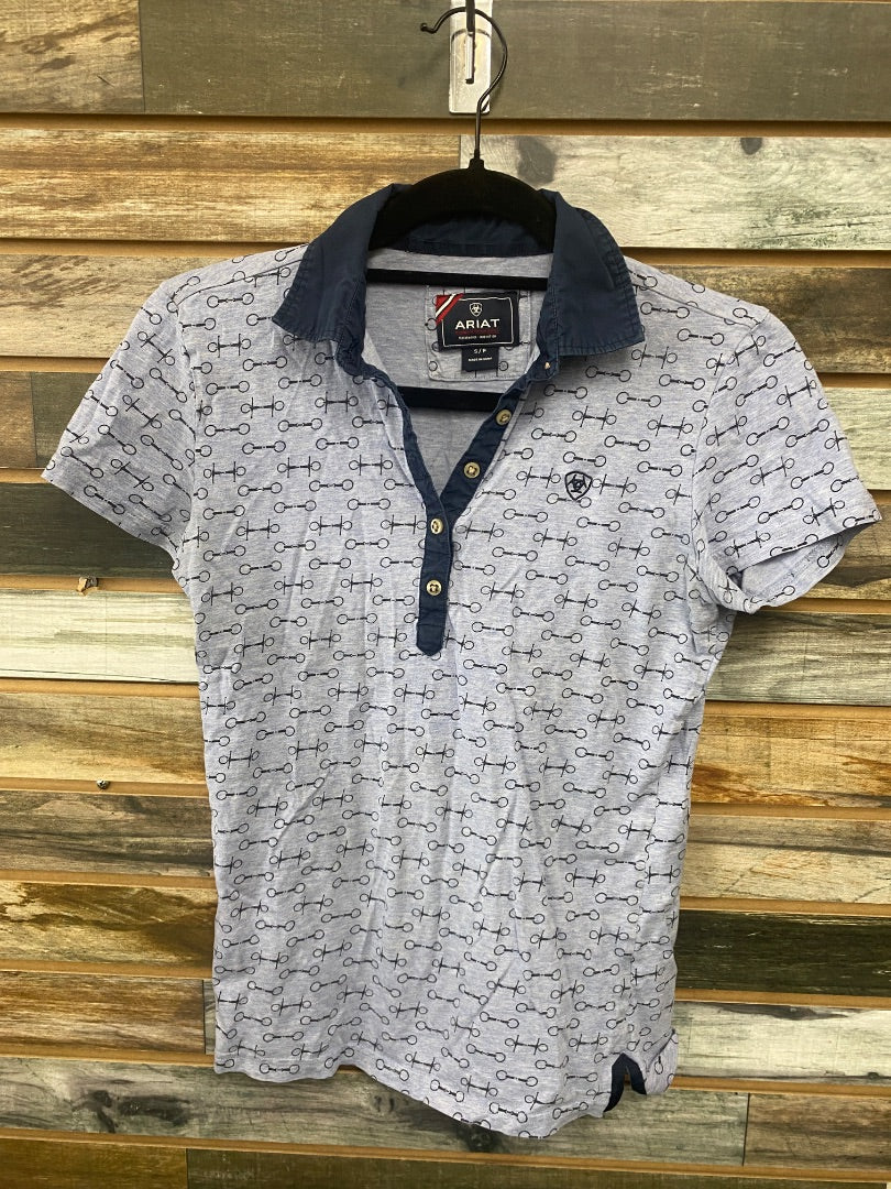 USED Ariat Polo Shirt – Small